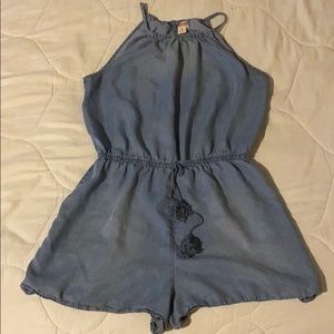 Blue Romper